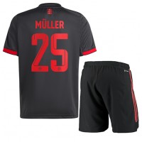 Dres Bayern Munich Thomas Muller #25 Rezervni za djecu 2022-23 Kratak Rukav (+ kratke hlače)